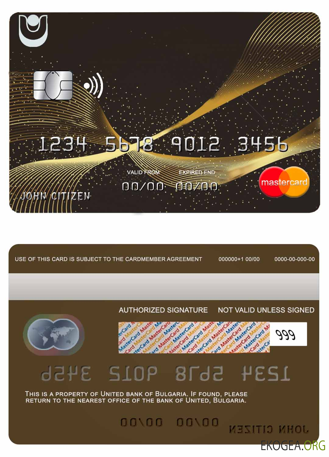 Bulgarie United Bank Mastercard